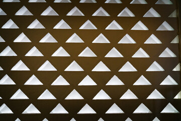 Flat triangle window pattern