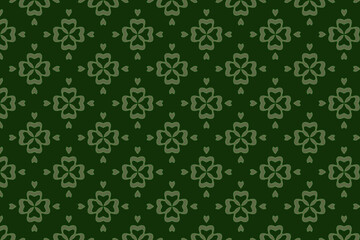 Nature-inspired seamless design with soft organic elements. Suitable for eco-friendly branding and textile use.