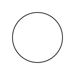 abstract round frame