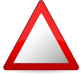 Warning Red-white Triangle fo...