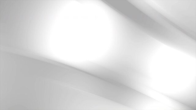 Silver grey gradient abstarct background with soft blurred light. Beautiful video for a corporate presentation with copy space. Seamless loop	

