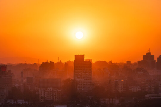 Sunset Over Cairo