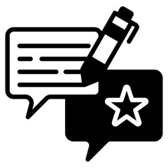 Feedback Log outline mixed icon