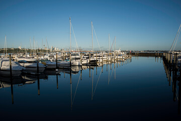 Fototapeta premium boats in marina