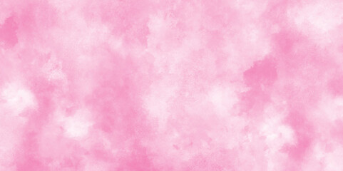 Soft Pink grainy white cloudy Watercolor Gradient Background, Soft Pink cloudy and smooth grunge watercolor texture background, aquarelle painted subtle pink watercolor canvas of grunge texture.