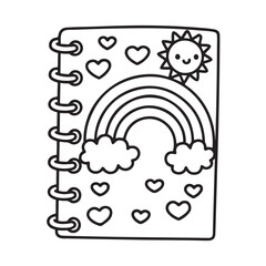 Cute & Groovy coloring pages, Cute & Groovy coloring book, bold & easy coloring book, bold & easy coloring page, line art, victor illustration, background, kawaii, cloth, coloring book, coloring page 