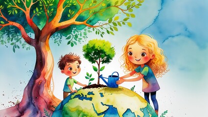 Minimalist Environmental Poster   Beat Plastic Pollution , Save Earth in Style , World Environmental Day 2025 , illustration image , photo , background
