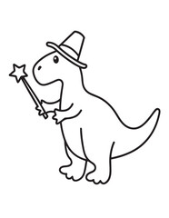 Cute dinosaur coloring book, cute dinosaur coloring page, line art, victor, illustration, black-white, dinosaur, coloring book, coloring pages, bold & easy, dinosaur coloring book, dinosaur coloring