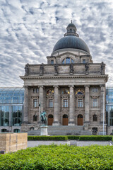Obraz premium View of famous State chancellery - Staatskanzlei in Munich, Germany