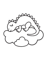 Cute dinosaur coloring book, cute dinosaur coloring page, line art, victor, illustration, black-white, dinosaur, coloring book, coloring pages, bold & easy, dinosaur coloring book, dinosaur coloring