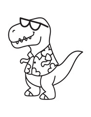 Cute dinosaur coloring book, cute dinosaur coloring page, line art, victor, illustration, black-white, dinosaur, coloring book, coloring pages, bold & easy, dinosaur coloring book, dinosaur coloring
