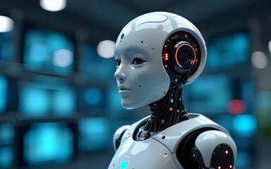 Generate AI technology, Artificial Intelligence. assistant technology smart robot AI for data management and Translate language. Conversation with AI by speech, chat, video, picture, text, and voice.