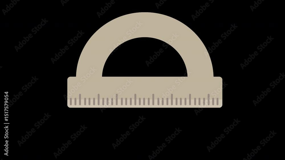 Poster precise geometry tool elegant design perfect for projects on a transparent background