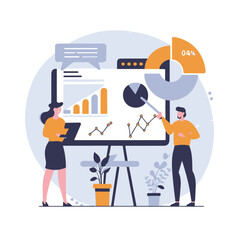Data Flow Infographic Design
