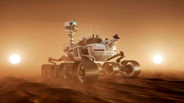 Autonomous Terraforming Robots During Sand Storms