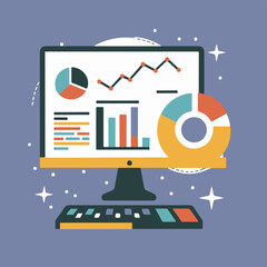 Infographic Chart with Statistics