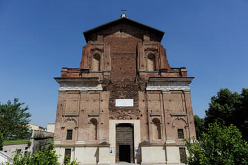 Pavia church Santa Maria delle Grazie village city Italy Italian