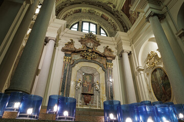 Pavia church Santa Maria delle Grazie village city Italy Italian