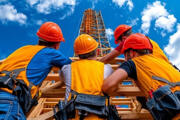 House construction commencement. Generative AI