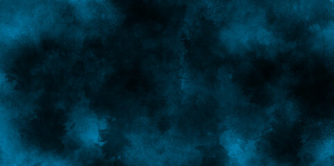 Smoke in the dark blue texture, watercolor background concept design background with smoke, watercolor painted mottled blue background with vintage marbled textured for your creative design.