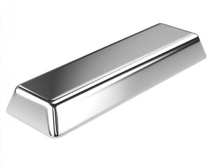 Shiny silver metal bar