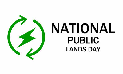 National Public Land Day background