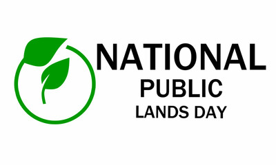 National Public Land Day background