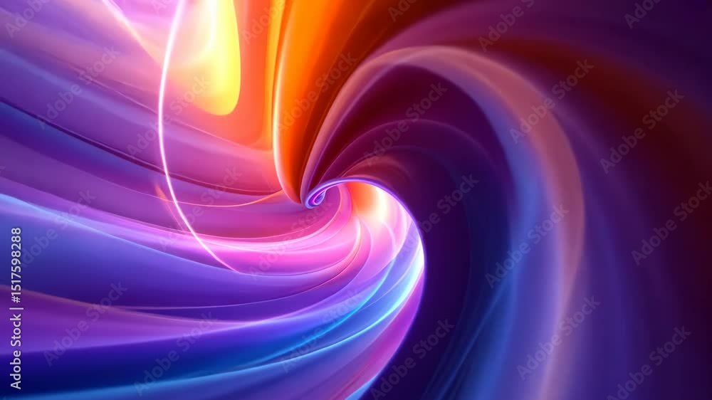 Poster a captivating abstract design with a swirl of vibrant colors creating a dynamic visual appeal.