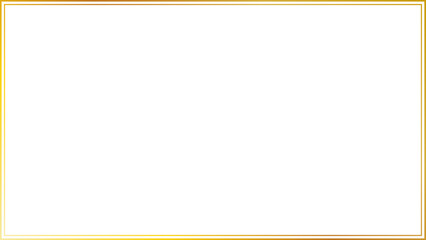 Gold Frame &ndash; Simple Decorative Border for Elegant 16:9 Layouts