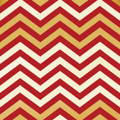 Pattern seamless chevron abstract wave background stripe gold luxury color and line. Geometric line vector. Christmas background.