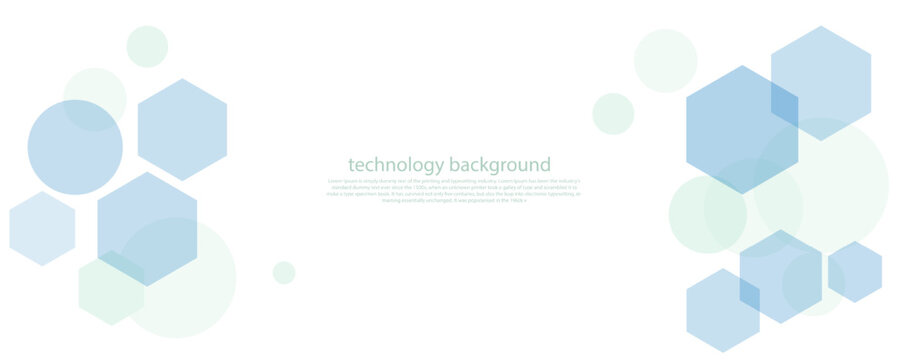Geometric abstract background with green hexagons. Structure molecule and communication. Science, technology and medical concept. Vector illustration