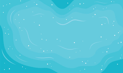 Aerial Top View of the Calm Deep Blue Center of a Peaceful and Serene Lake 21