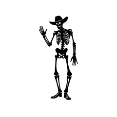 vector illustration of a pirate skull