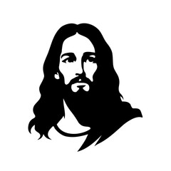 silhouette of Jesus Christ