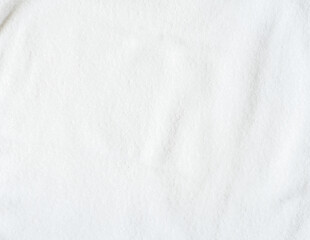 White towel texture background or beach bath fabric, kitchen wiper towel or plain blank cloth...