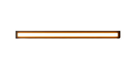 Obraz premium Classic wooden pencil with sharpened tip isolated on white background