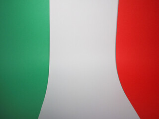 Italian flag of Italy
