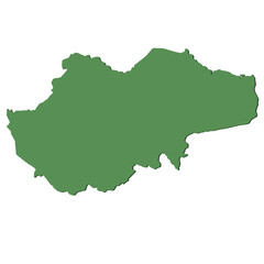 Jambi Land Indonesia Map Icon