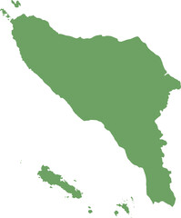 Aceh Indonesia Map Icon