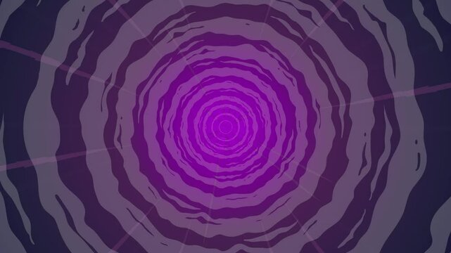 Travelling Space Tunnel Zooming Looping