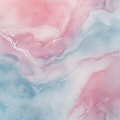 Fototapeta premium marble pattern background pastel hues pink blue white blending seamlessly The veins are subtle and wispy matte finish unique