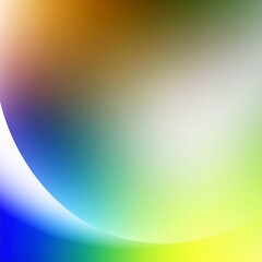 abstract multicolored dynamic shape isolated on neutral background