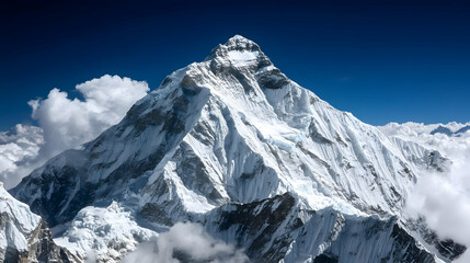 Naklejka premium Majestic Mount Everest In Himalayas