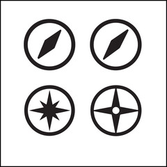 Navigation Compass Icons