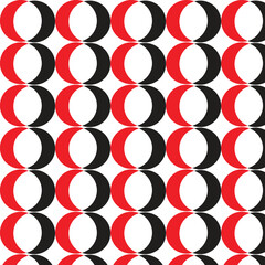seamless pattern of circles