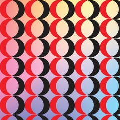 seamless background with circles