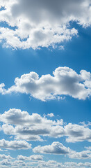 Naklejka premium Cloudscape with Blue Sky