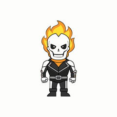 cartoon character of a man