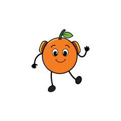 Obraz premium happy orange