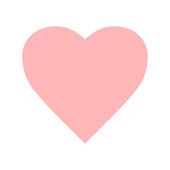 pink heart vector